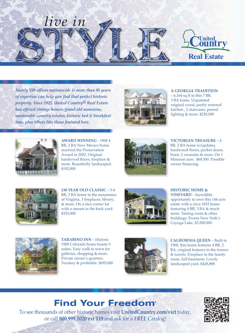 Victorian Homes Preview Pages