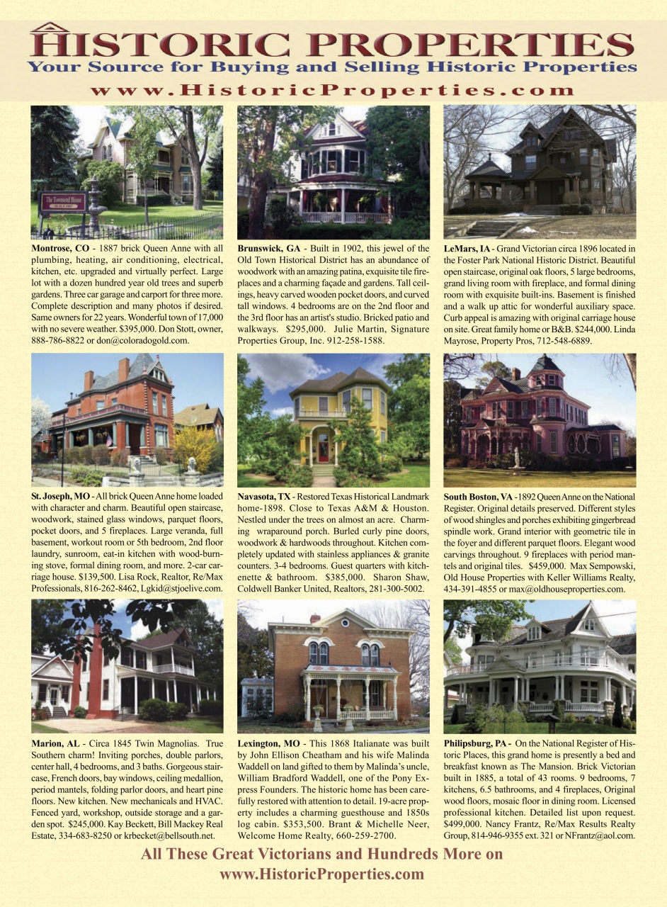Victorian Homes Preview Pages