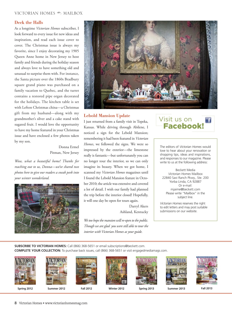 Victorian Homes Preview Pages