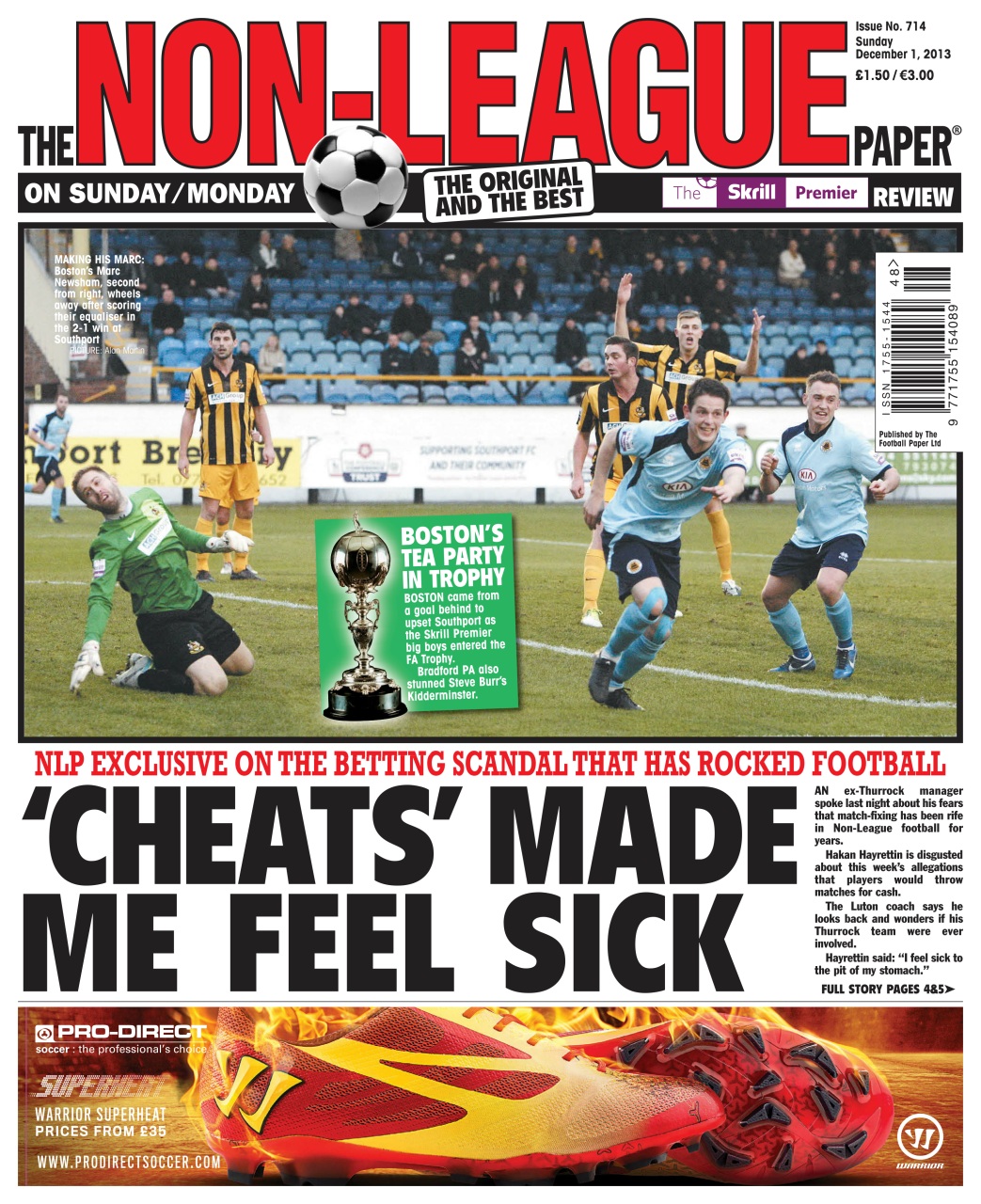 The Non-League Football Paper Preview Pages