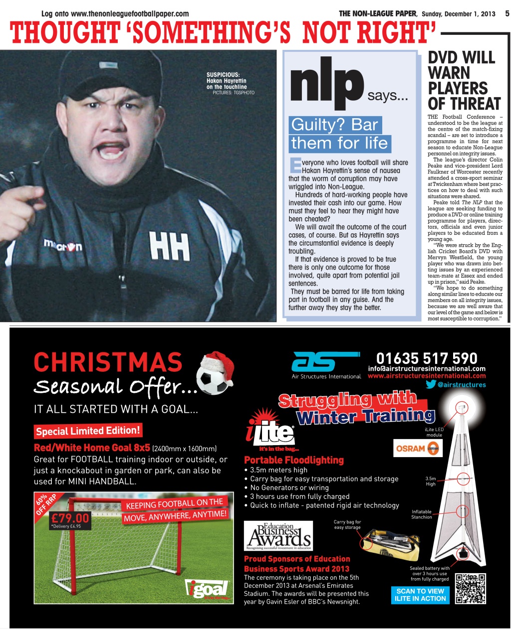 The Non-League Football Paper Preview Pages