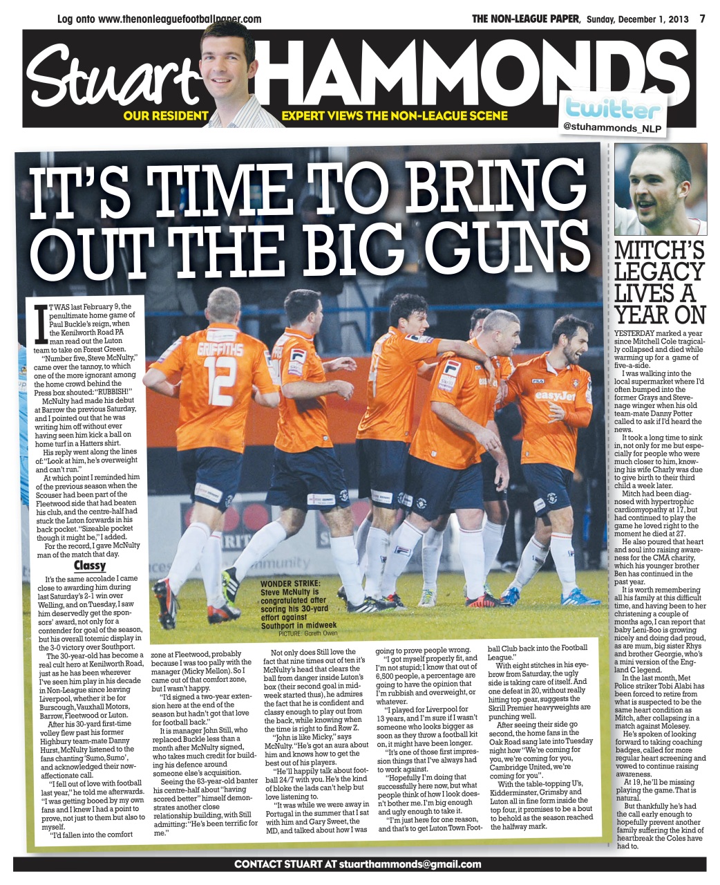 The Non-League Football Paper Preview Pages
