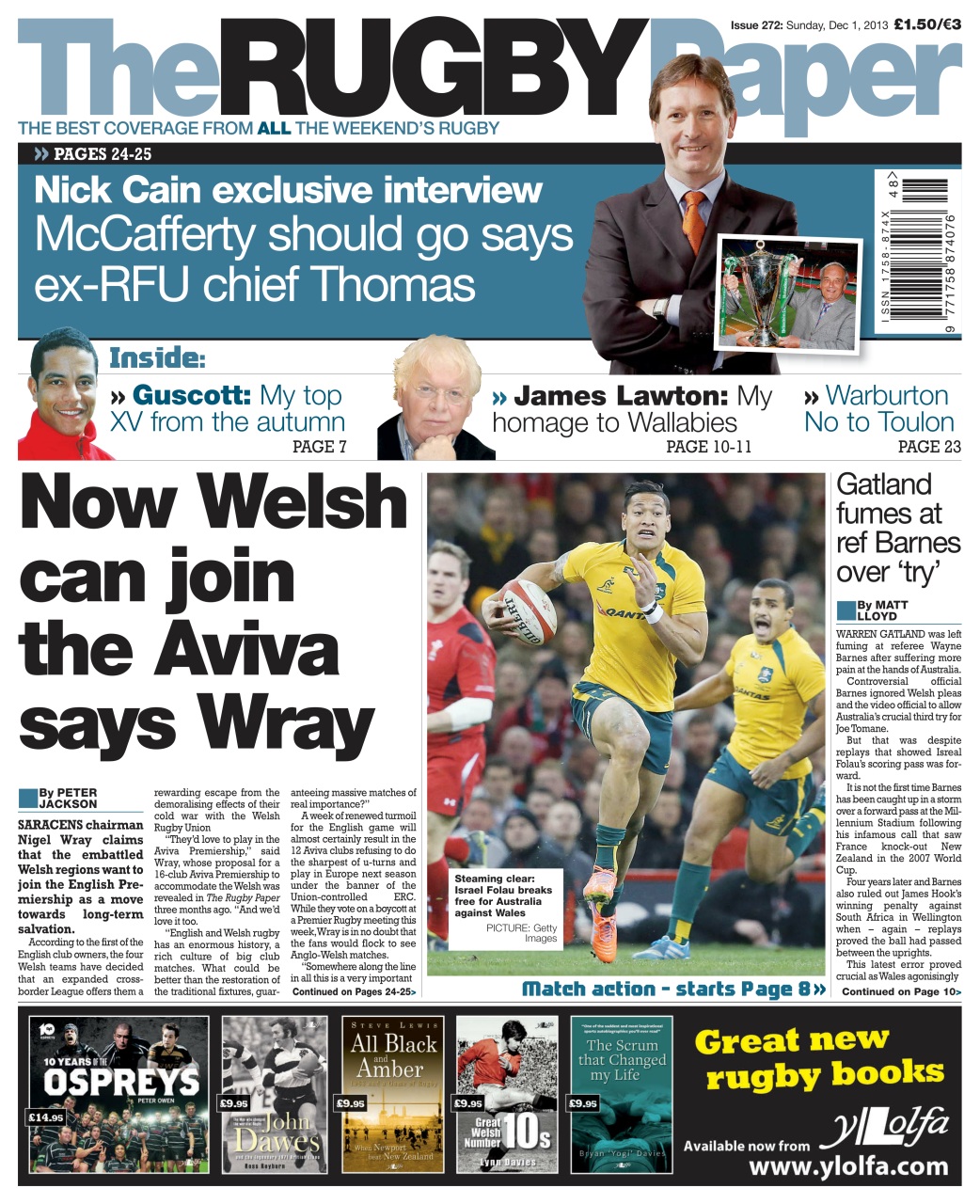 The Rugby Paper Preview Pages