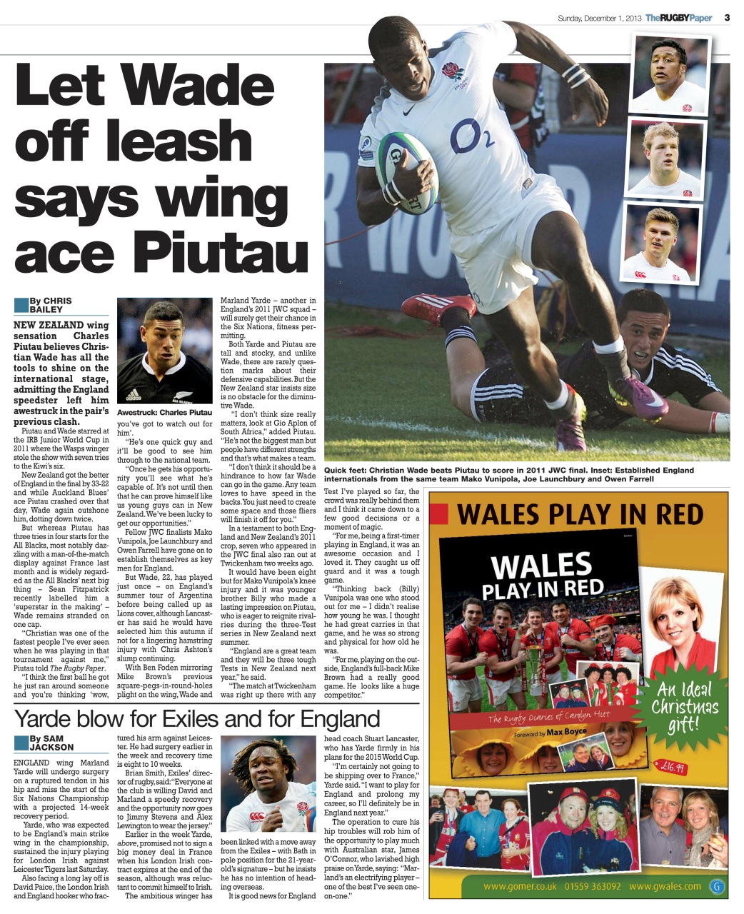 The Rugby Paper Preview Pages