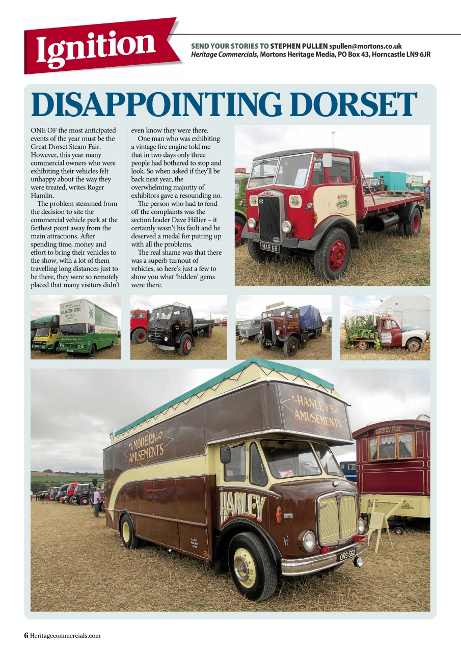 Heritage Commercials Magazine Preview Pages