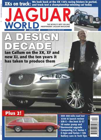 Jaguar World issue A DESIGN DECADE Dec 2009