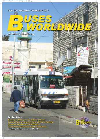 Buses Worldwide issue Issue 187 - Nov Dec 2013