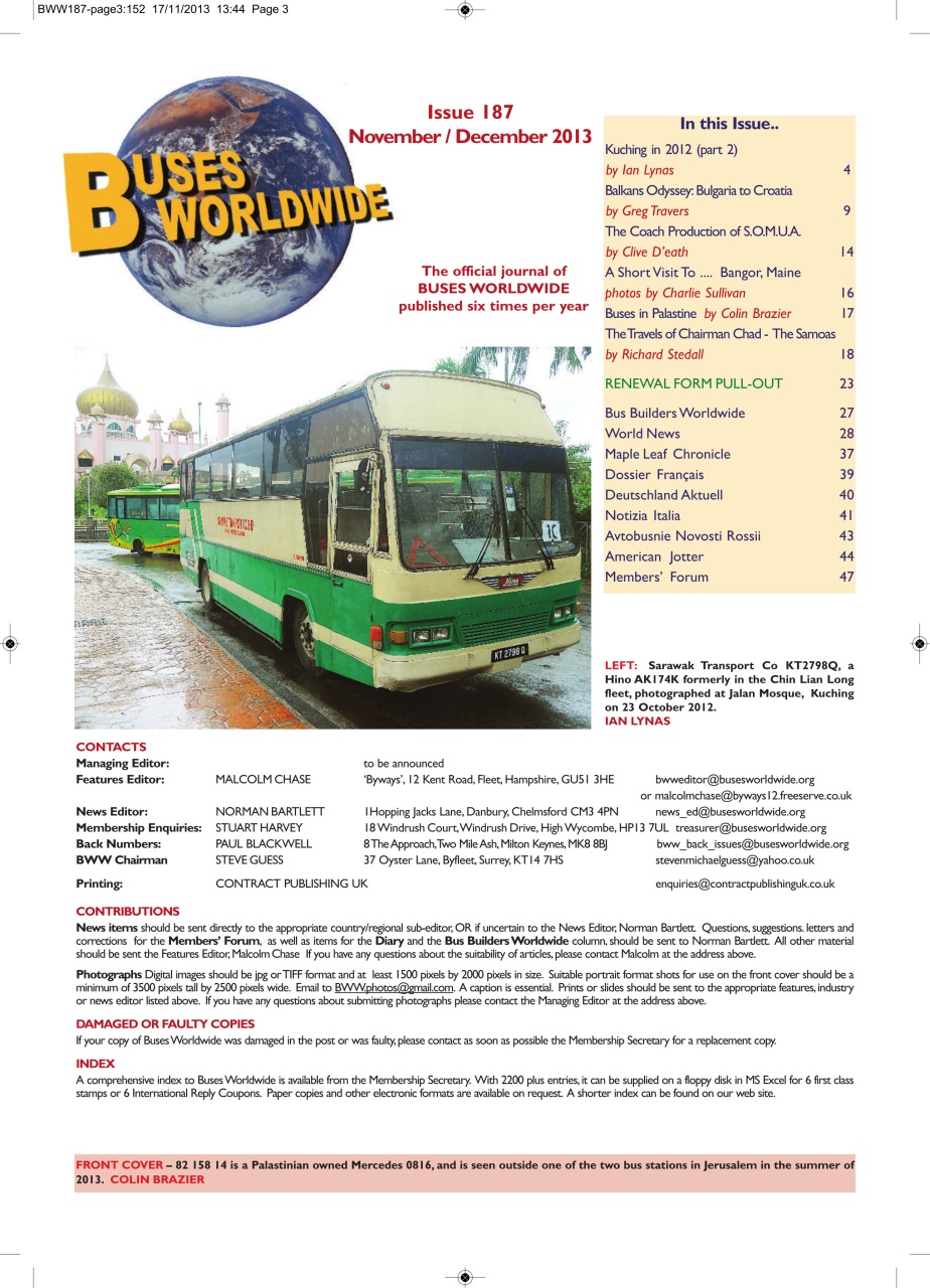 Buses Worldwide Preview Pages