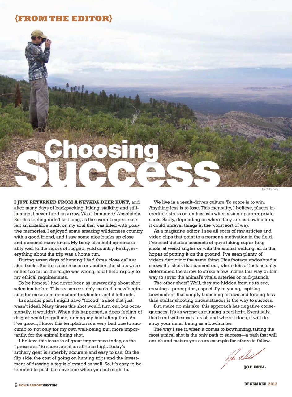 Bow & Arrow Hunting Preview Pages