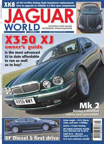 Jaguar World issue X350 XJ owner’s guide May 09