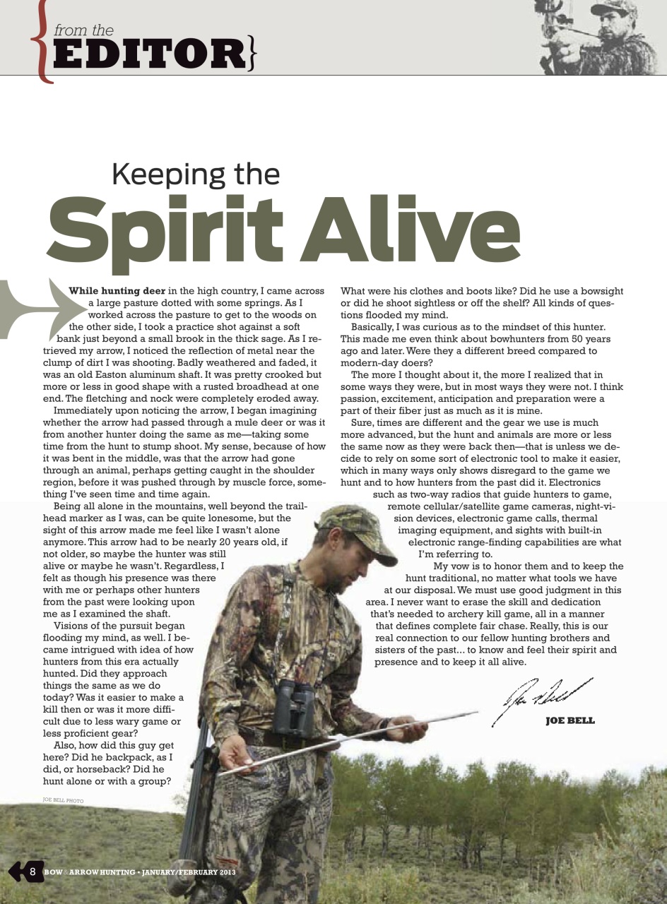 Bow & Arrow Hunting Preview Pages