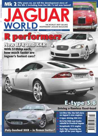 Jaguar World issue New XFR and XKR March 2009