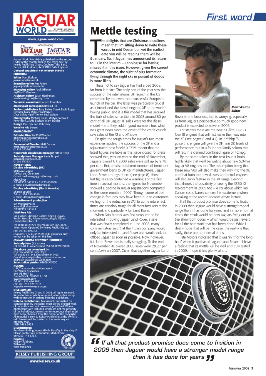 Jaguar World Preview Pages