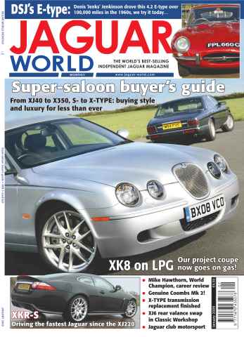 Jaguar World issue Super-saloon buyer’s guide Jan09