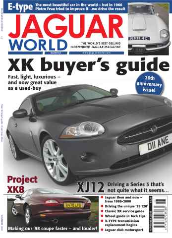 Jaguar World issue XJR – Super-chargers. Nov 08