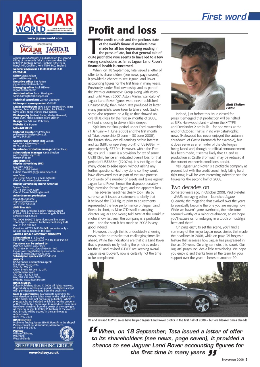 Jaguar World Preview Pages