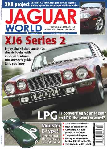 Jaguar World issue XJ6 Series 2 October 2008