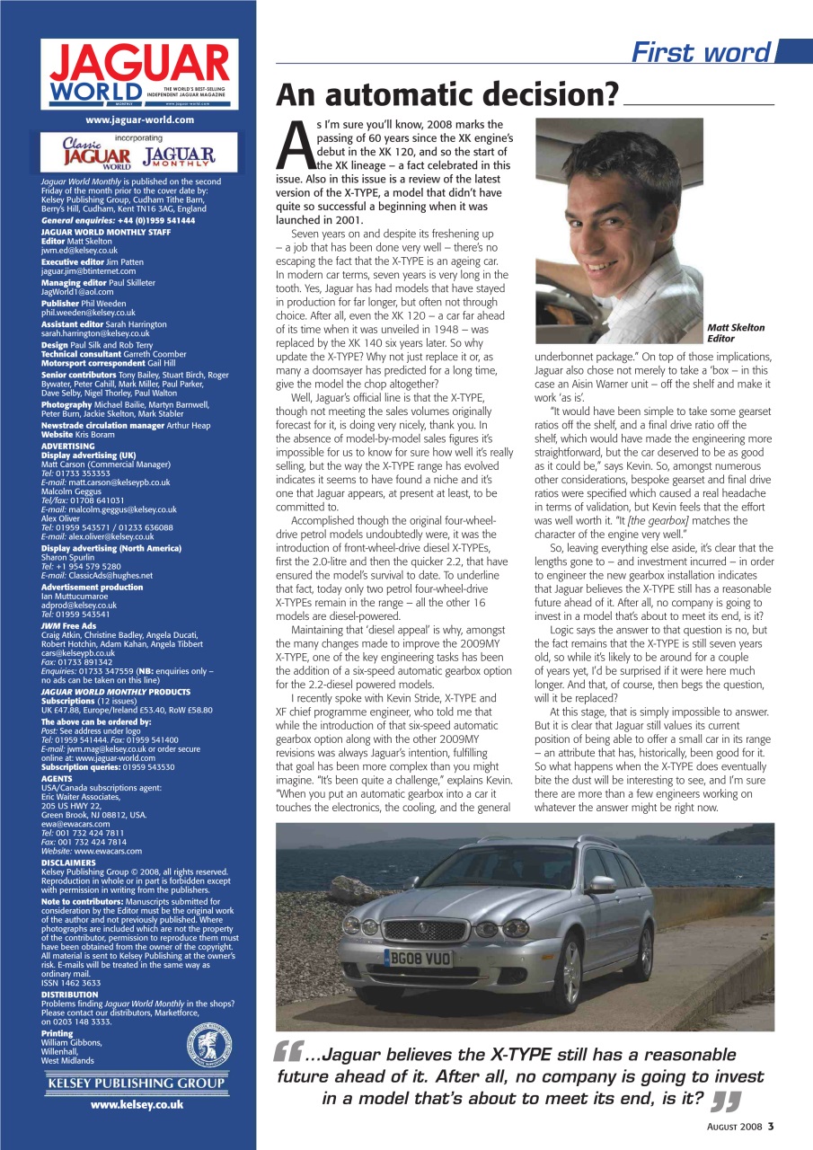Jaguar World Preview Pages