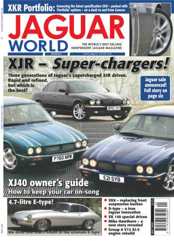 Jaguar World issue XJ40 Owners Guide May 08
