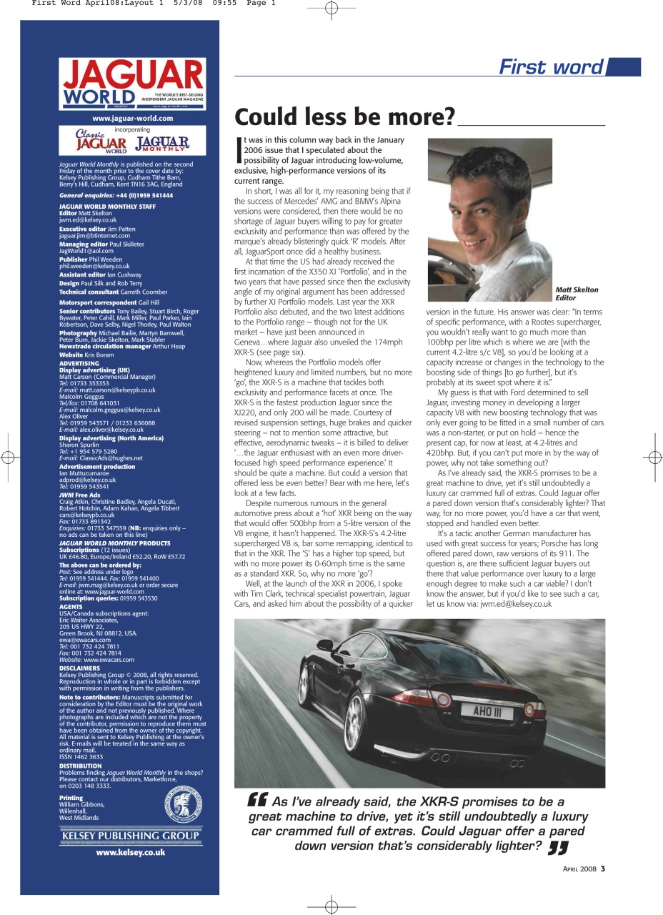 Jaguar World Preview Pages