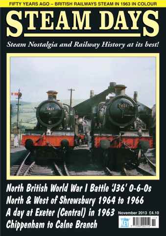 Steam Days issue November 2013