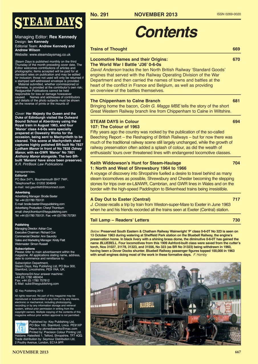 Steam Days Preview Pages