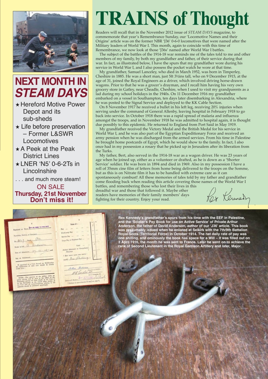 Steam Days Preview Pages