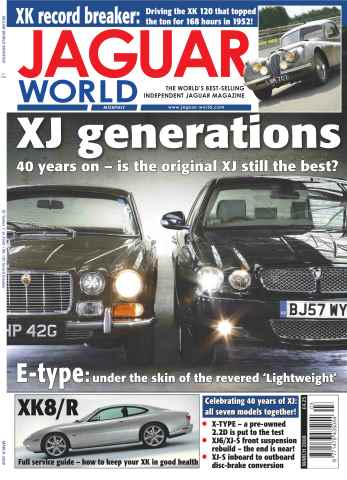 Jaguar World issue XJ Generations March 08