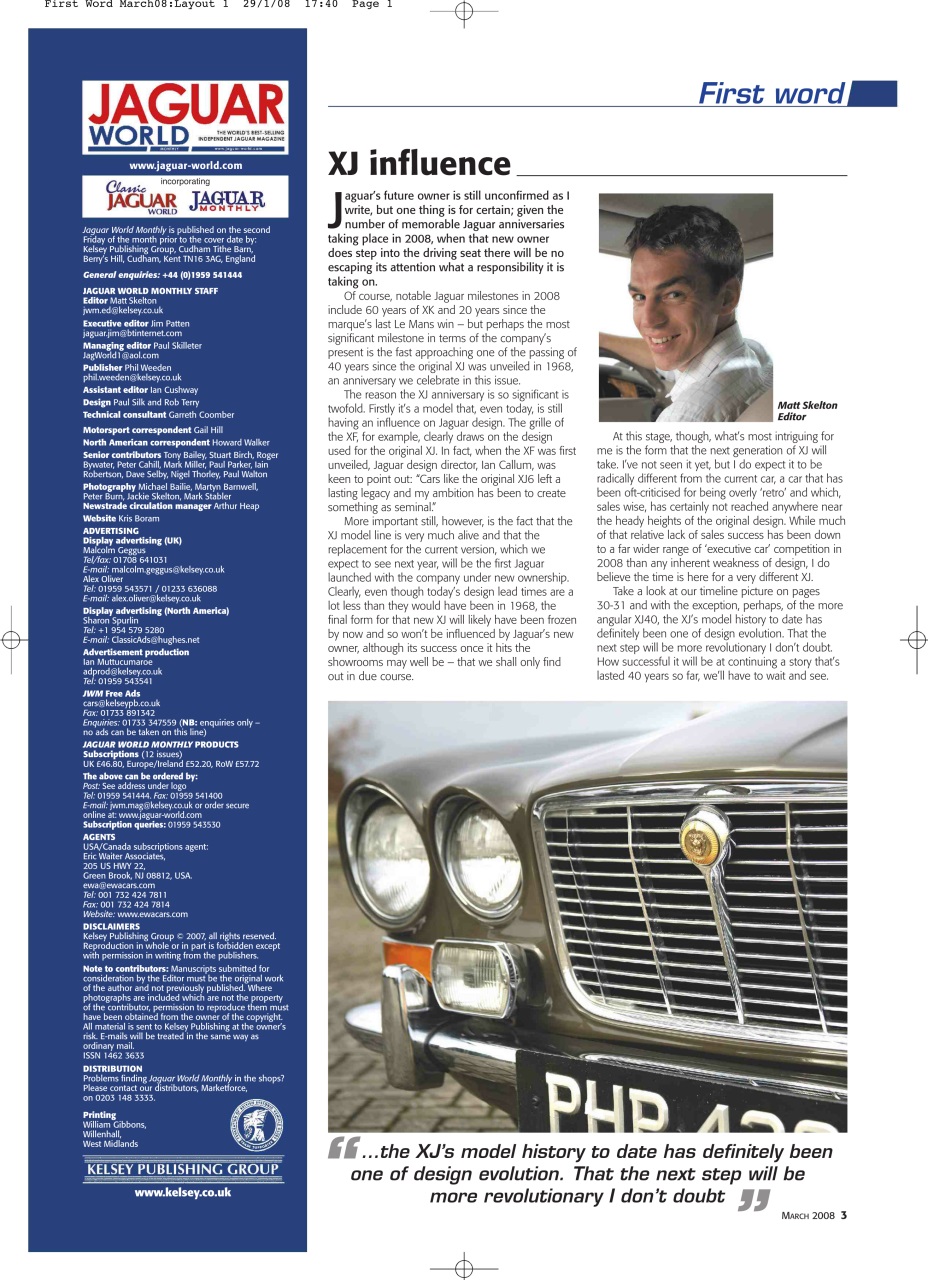 Jaguar World Preview Pages