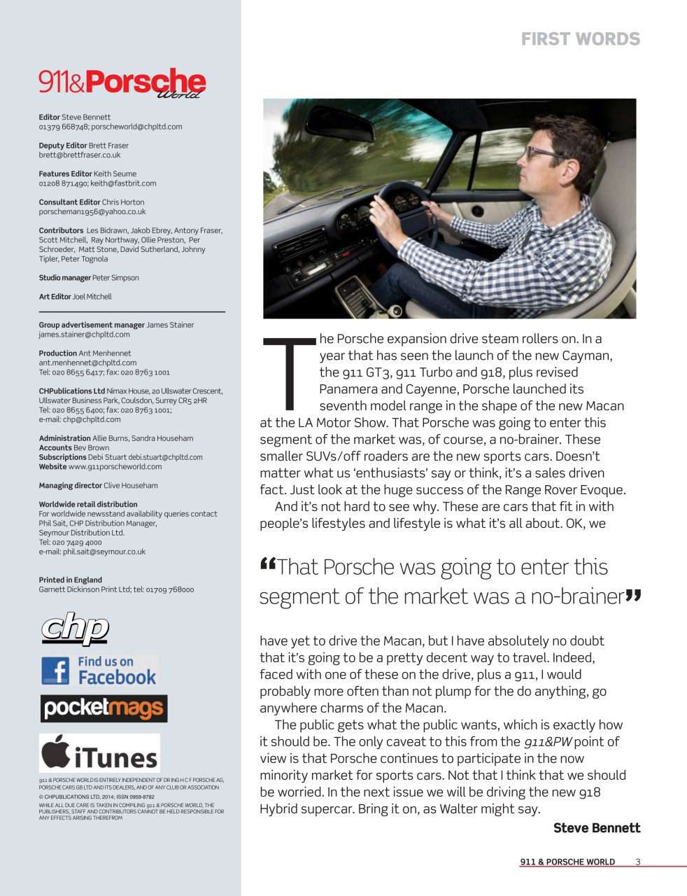 911 & Porsche World Preview Pages