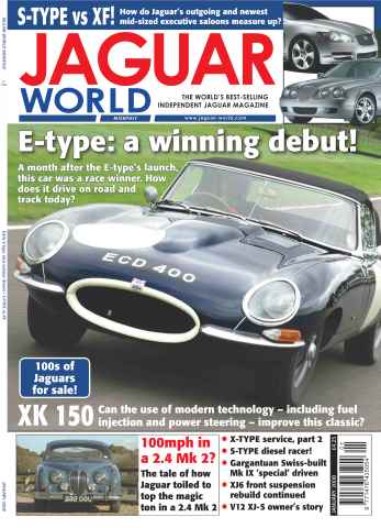 Jaguar World issue E-Type – A winning debut Jan 08