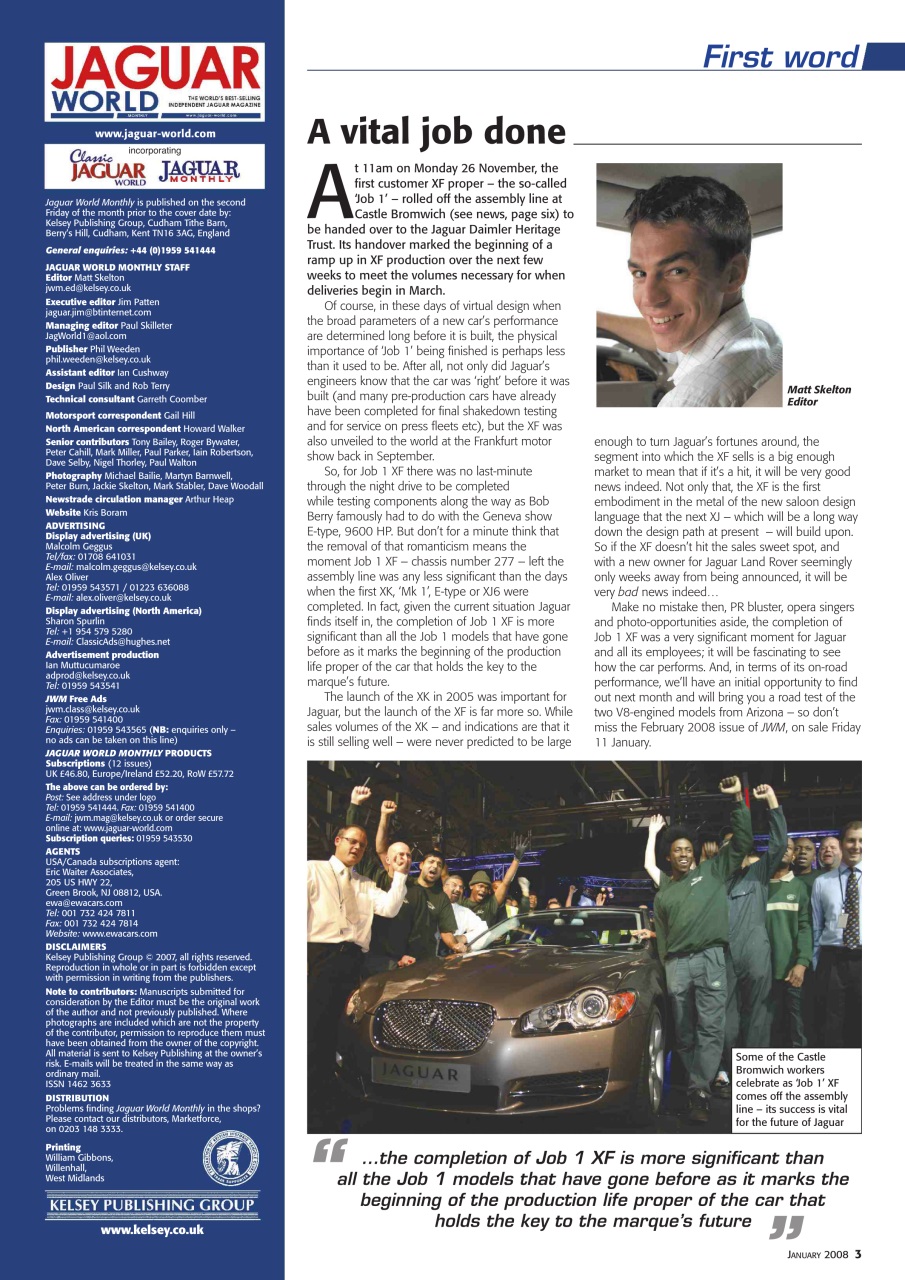 Jaguar World Preview Pages