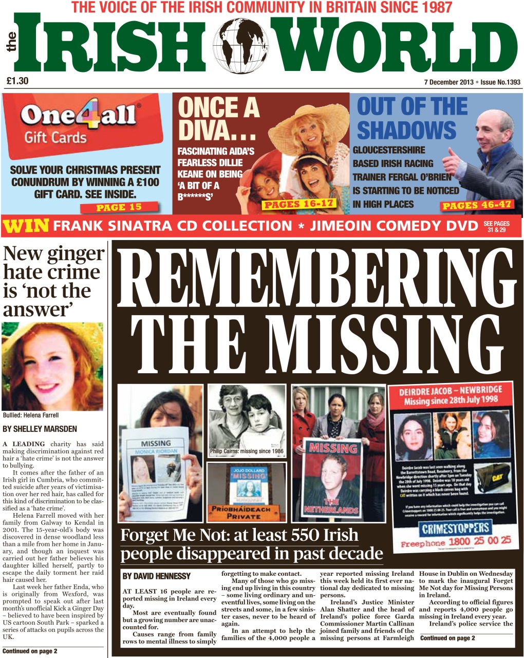 Irish World Preview Pages