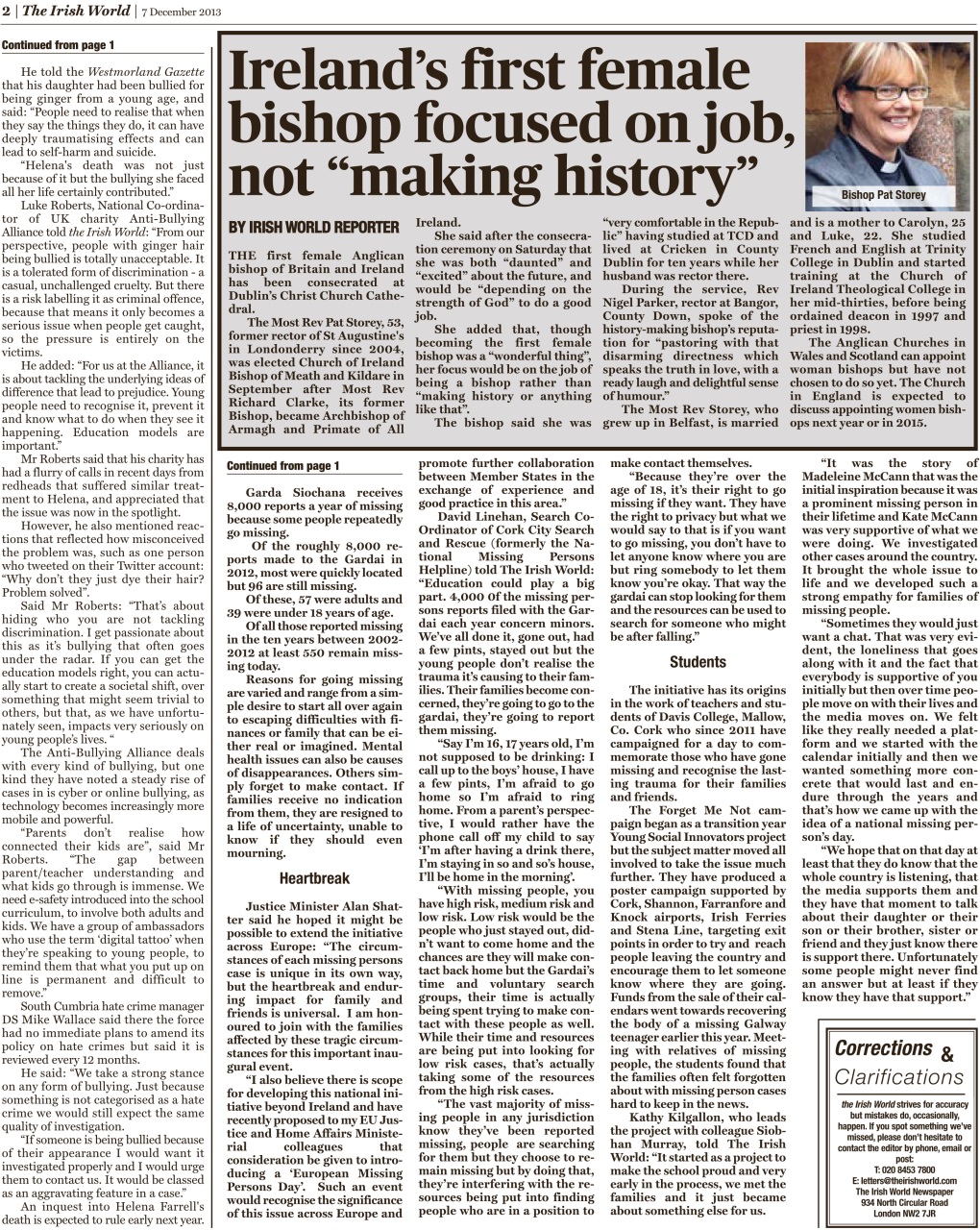 Irish World Preview Pages