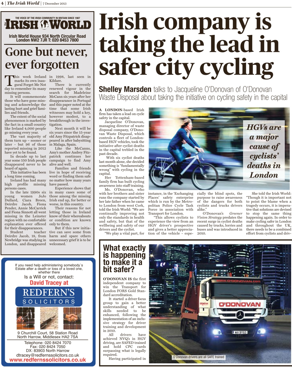 Irish World Preview Pages