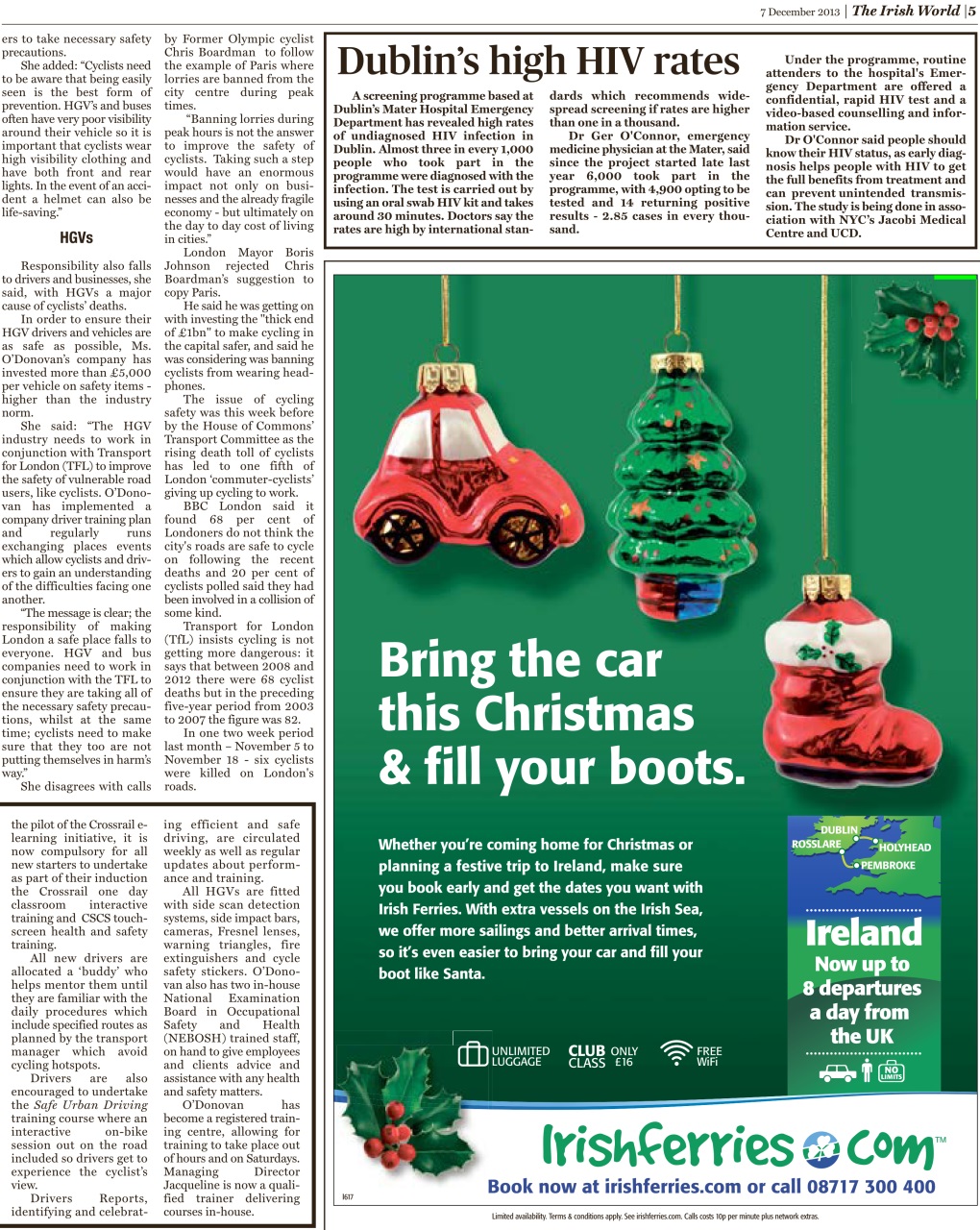 Irish World Preview Pages