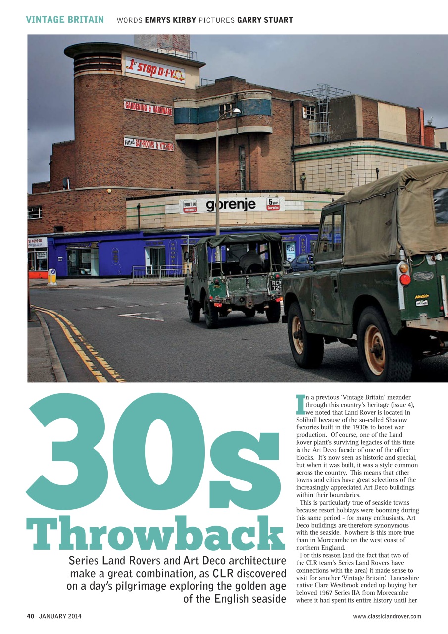Classic Land Rover Magazine Preview Pages