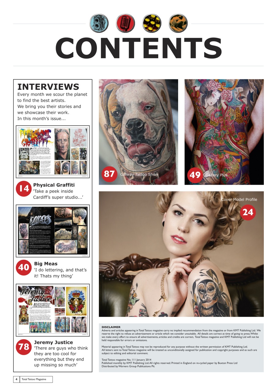 Total Tattoo Preview Pages
