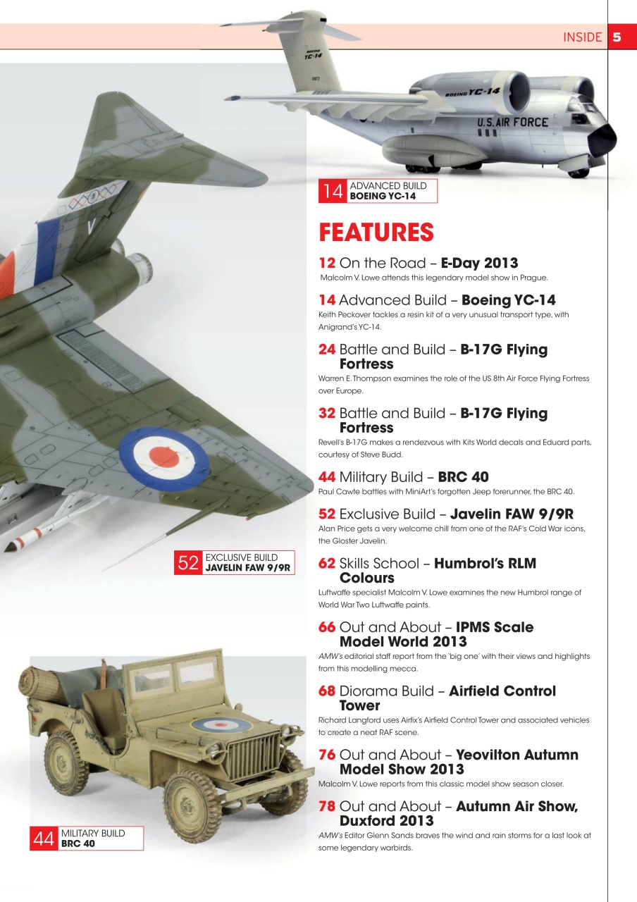 Airfix Model World Preview Pages