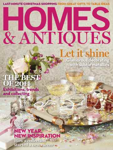 Homes & Antiques Magazine issue January 2014