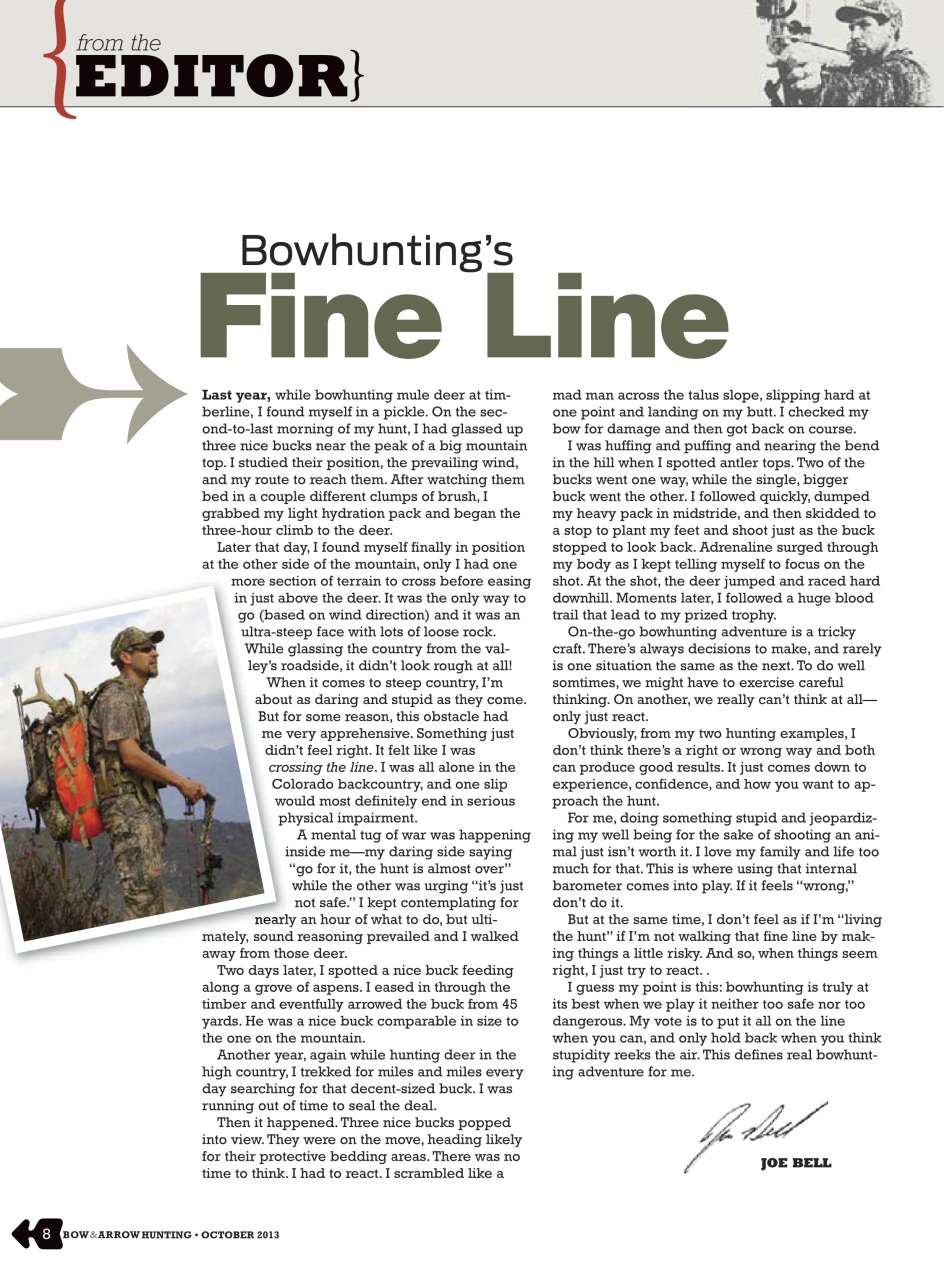 Bow & Arrow Hunting Preview Pages