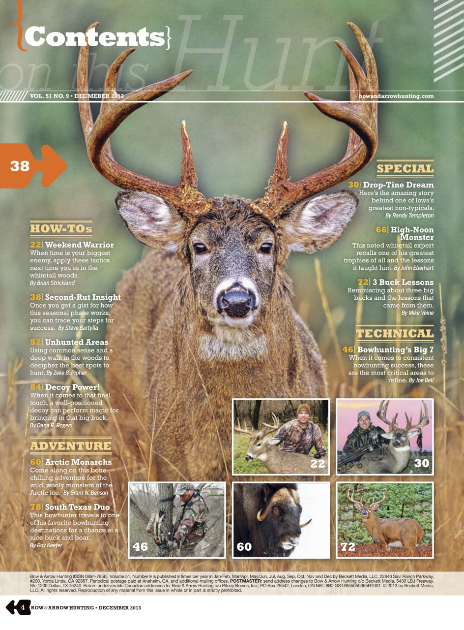 Bow & Arrow Hunting Preview Pages