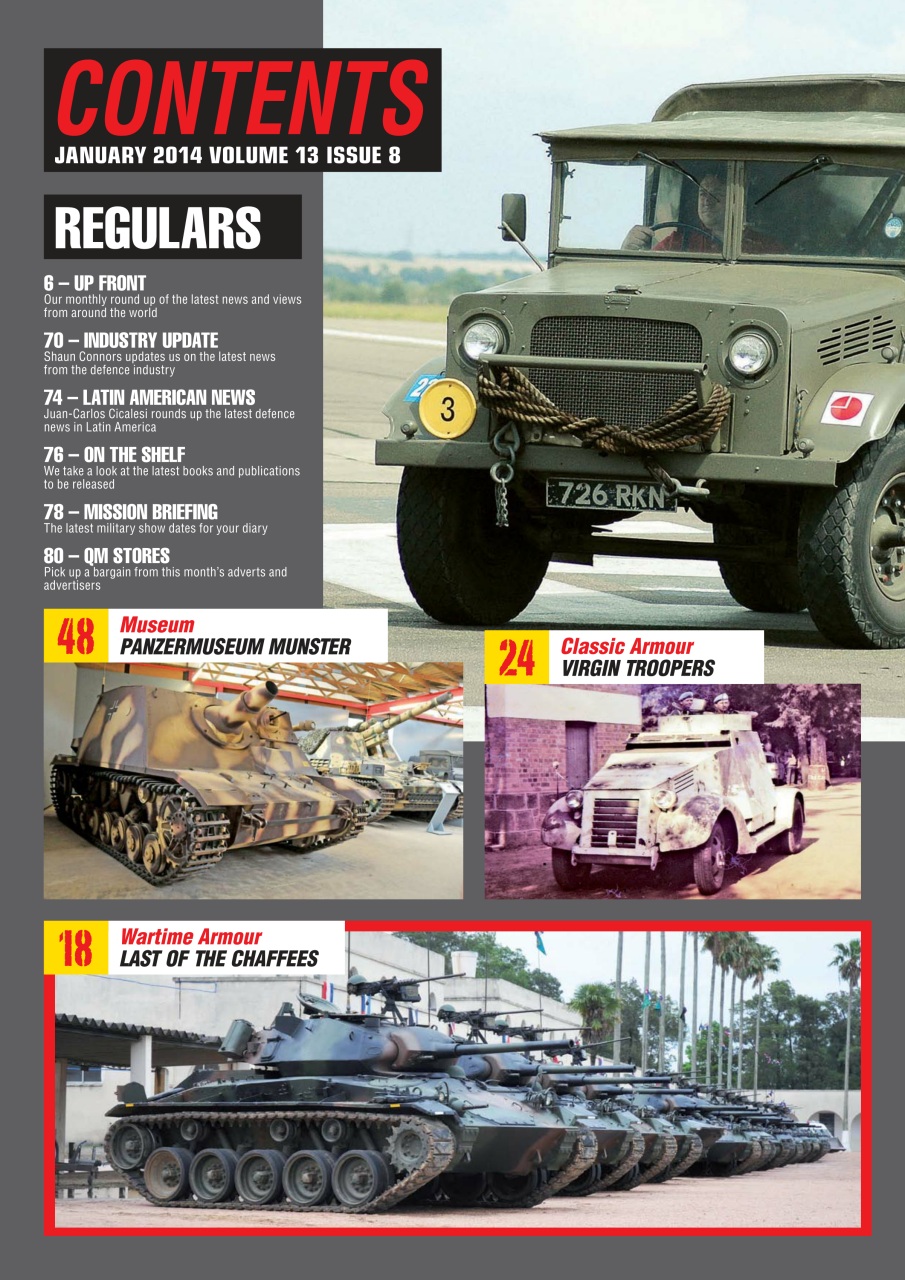 Military Machines International Preview Pages