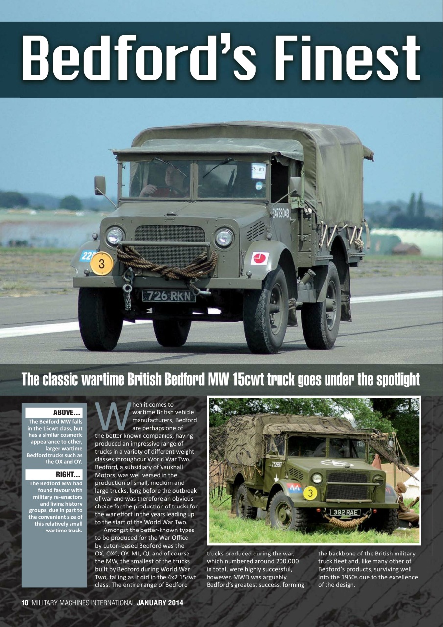 Military Machines International Preview Pages