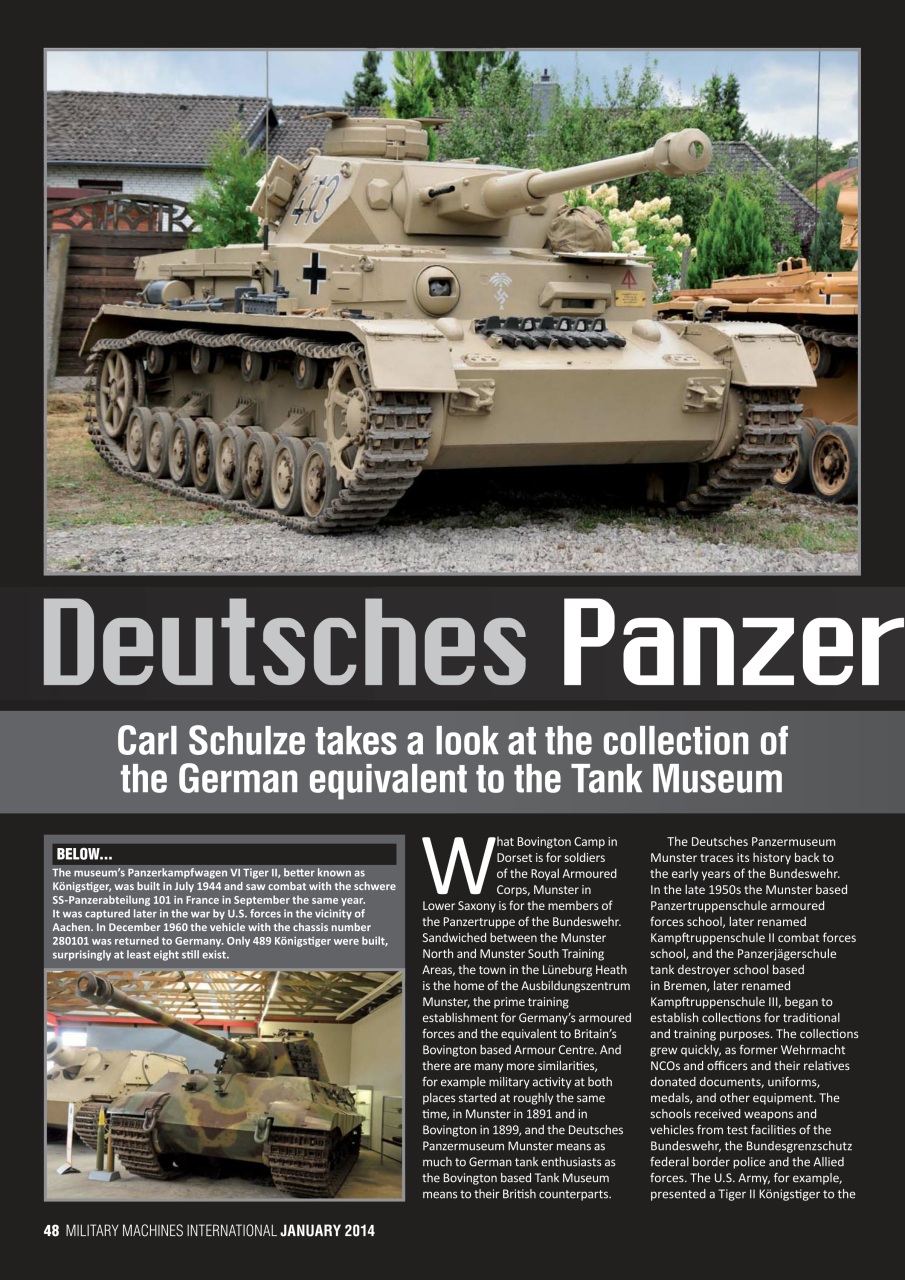 Military Machines International Preview Pages