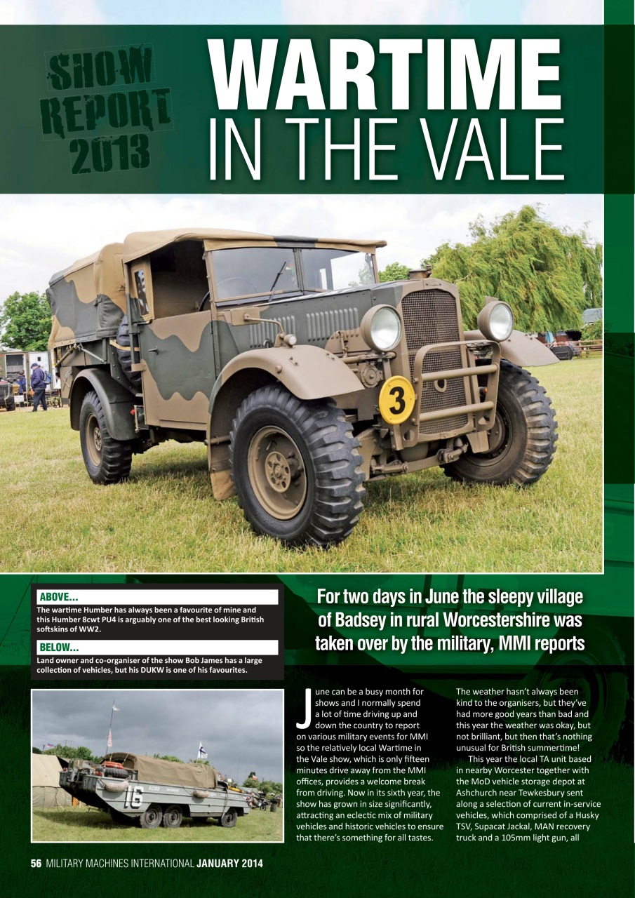 Military Machines International Preview Pages