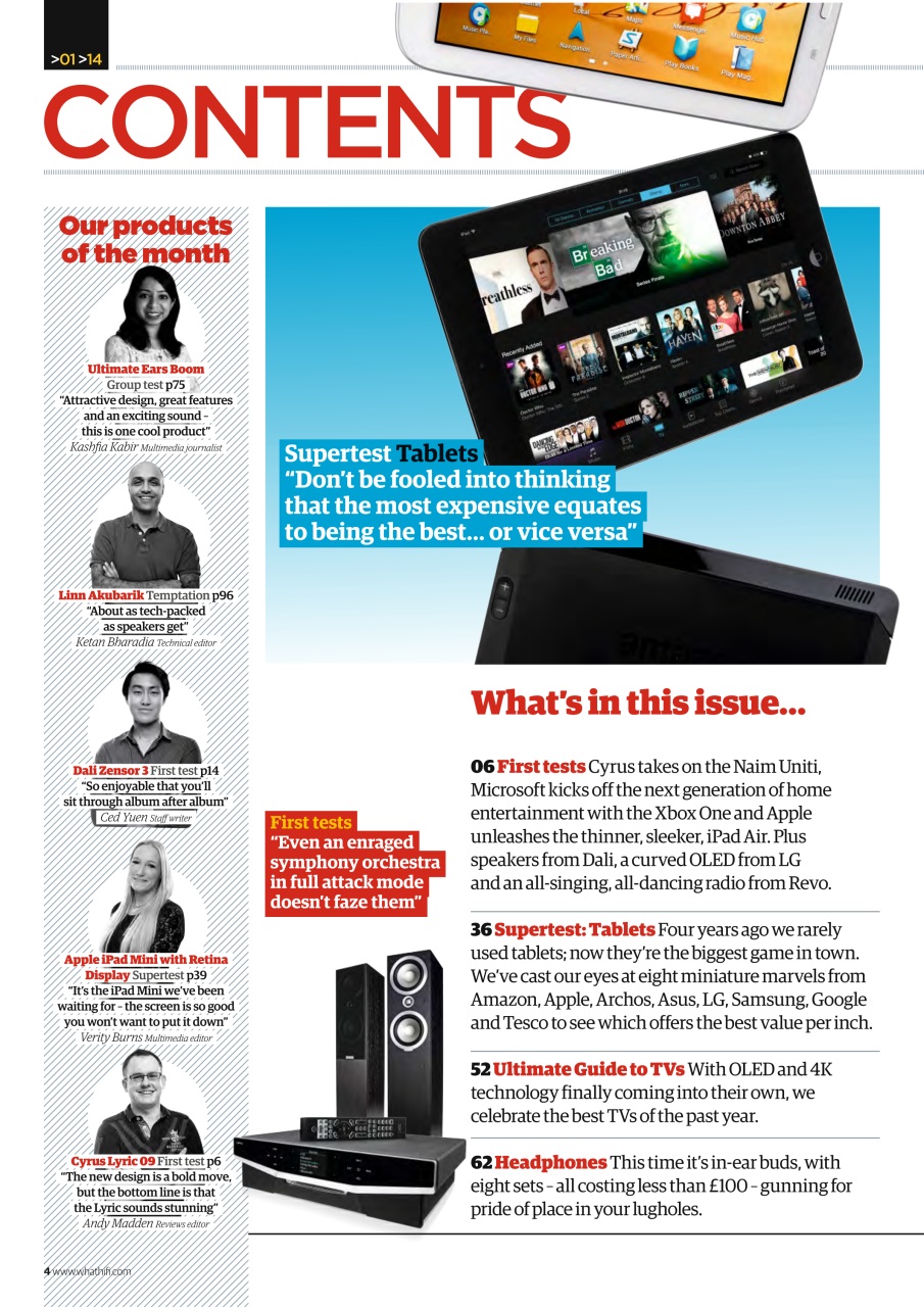 What HiFi Preview Pages