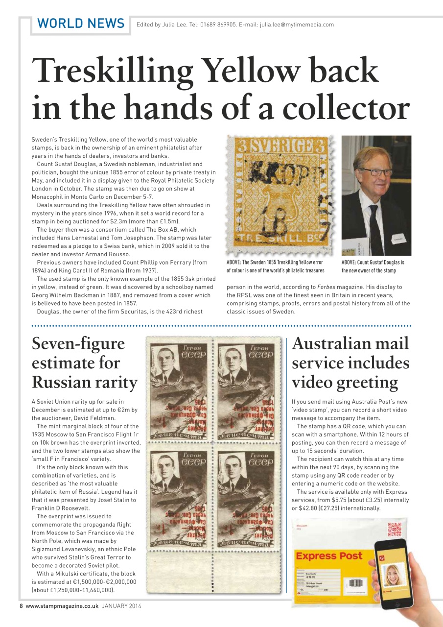 Stamp Magazine Preview Pages