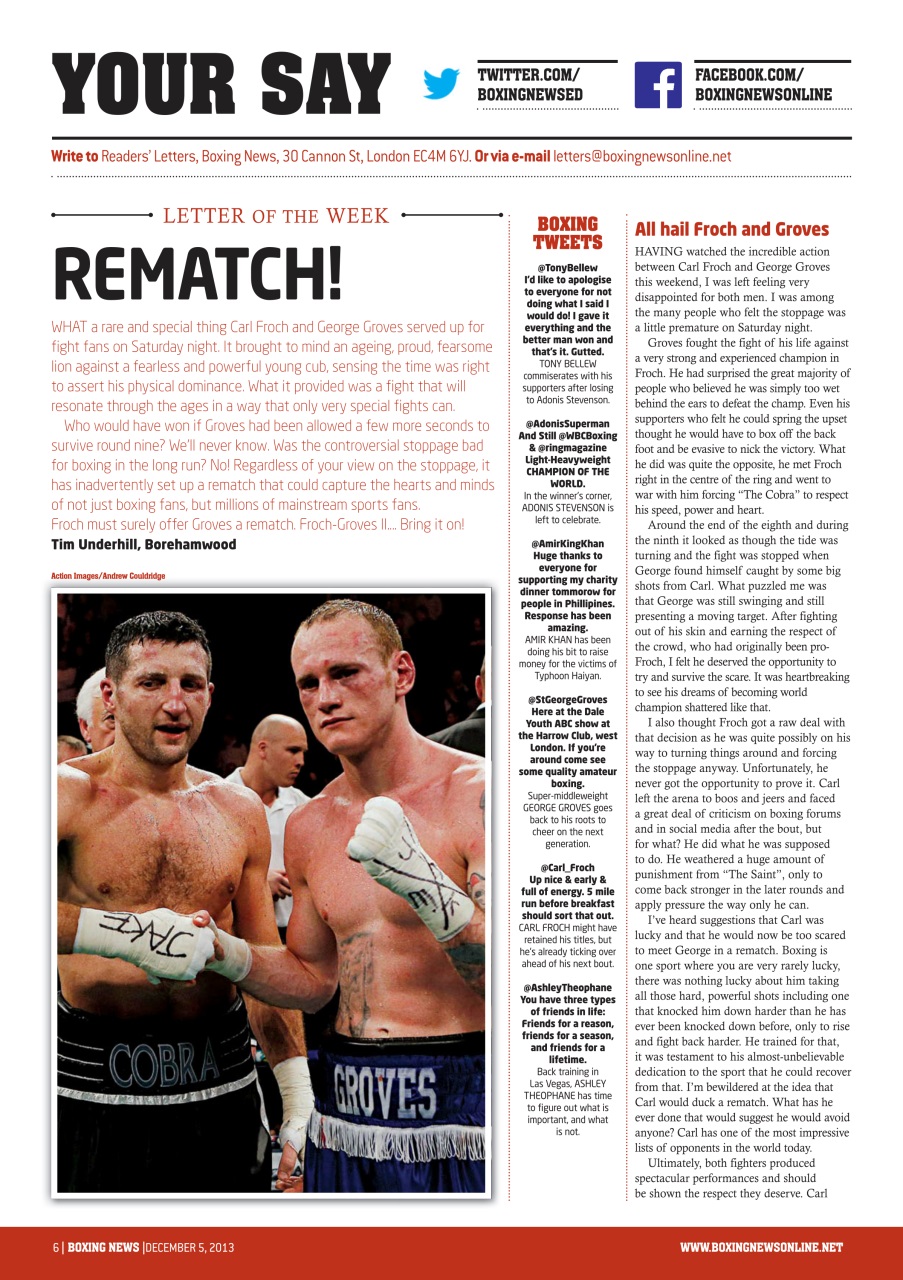 Boxing News Preview Pages