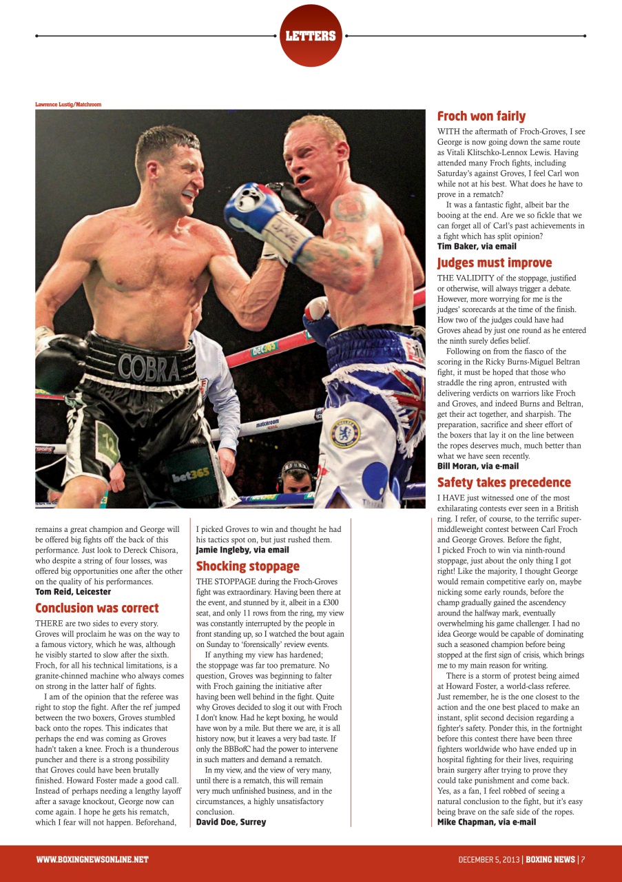 Boxing News Preview Pages